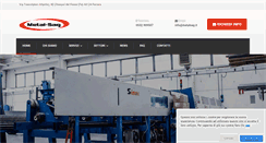 Desktop Screenshot of metalsag.it